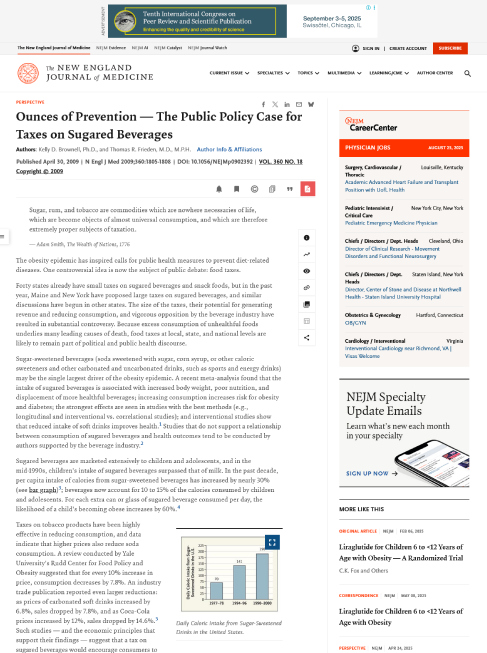 Ounces of Prevention